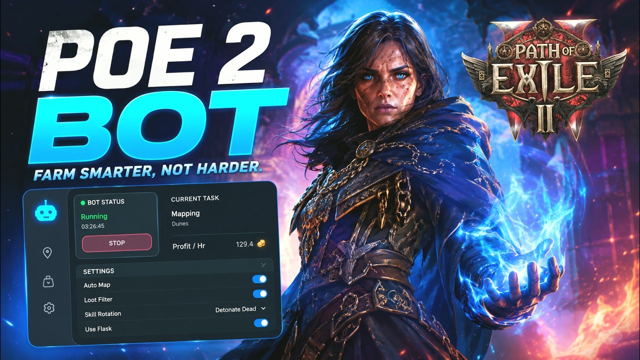 I Used The Best Free Path Of Exile 2 Bot in 2026! And Its Insane! | Poe 2 AutoBot