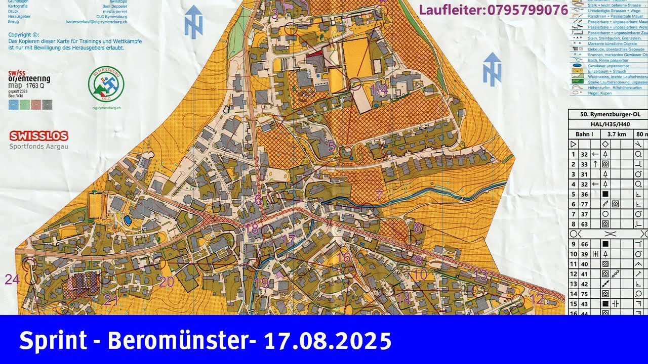 Sprint - Beromünster - 17.08.2025