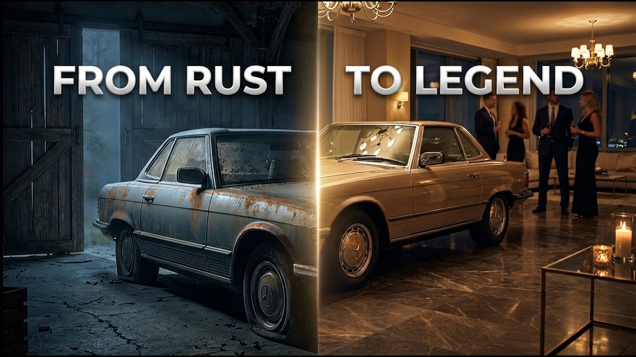 We Restored This Classic… And Delivered It by Helicopter