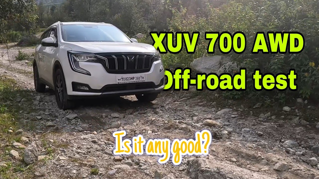 XUV 700 AWD Offroad test | Is it any good? | Watch it before considering AWD variant.