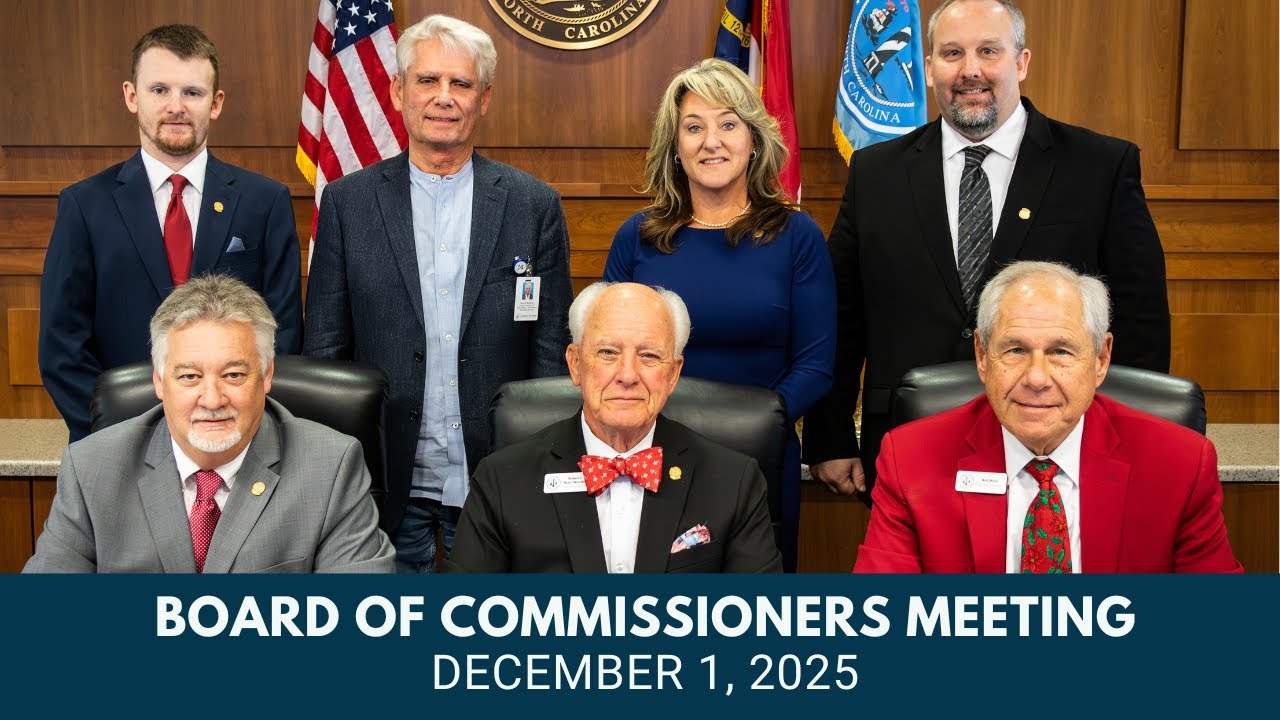 Dare County Board of Commissioners Meeting - December 1, 2025