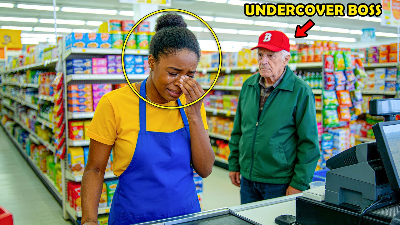 Undercover Boss Saw a Cashier Crying in Fear, What He Uncovered Shocked the Company
