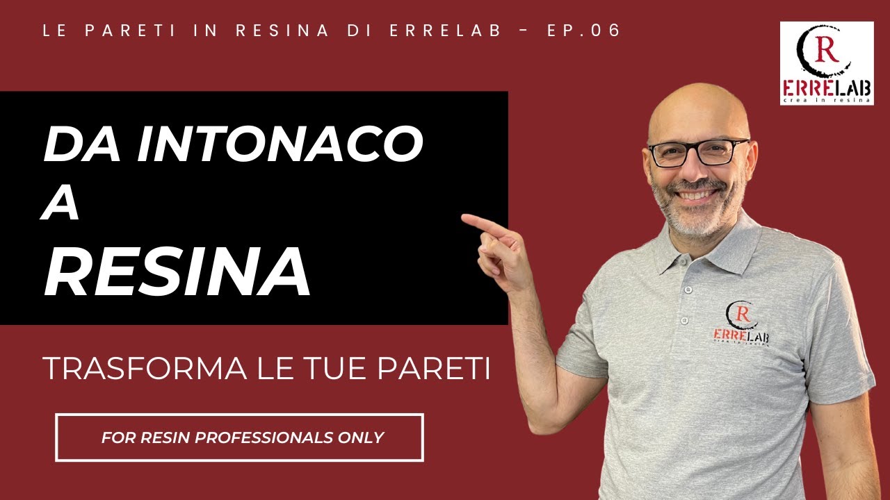 Pareti in Resina: Come Trasformare le Tue Pareti Da Intonaco a Resina- VIDEO TUTORIAL