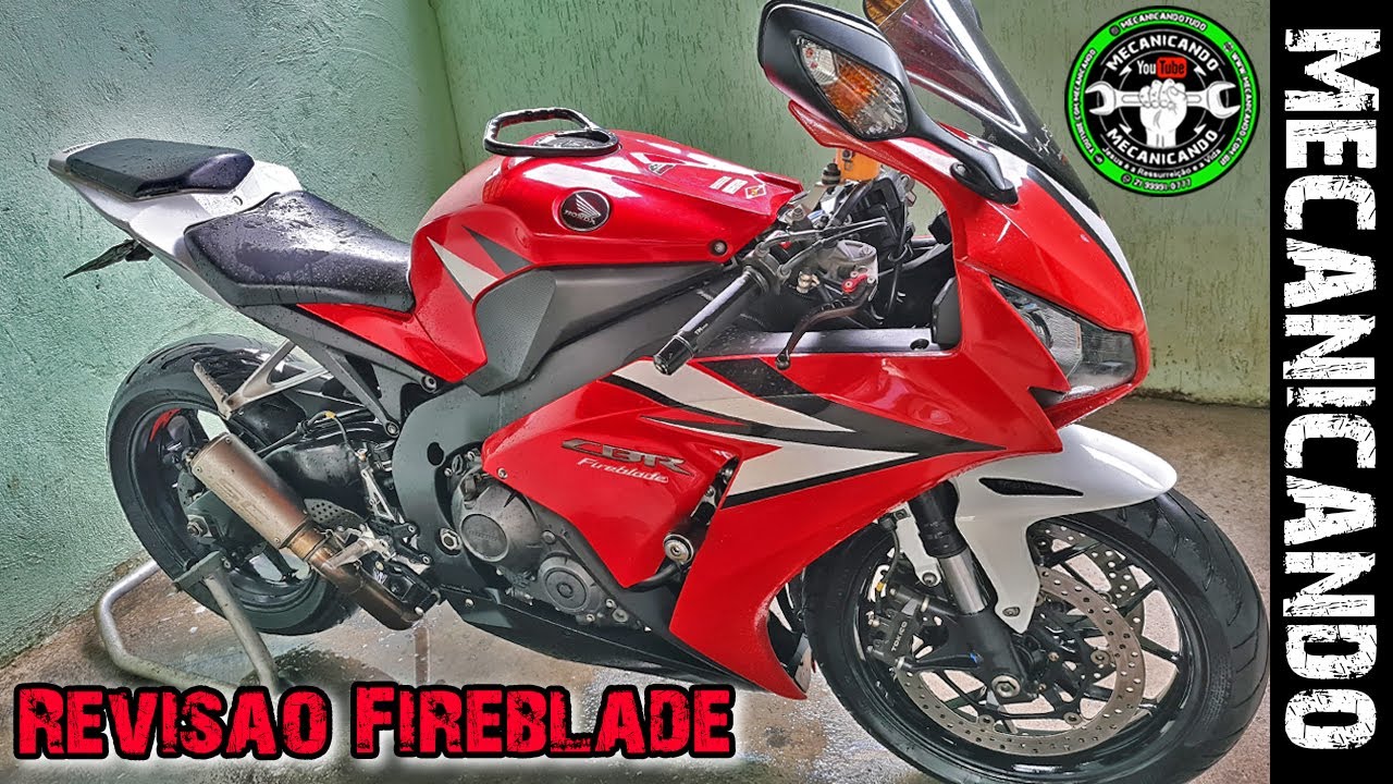 REVISÃO E BO ELÉTRICO NA HONDA CBR 1000 RR FIREBLADE 🔧🔩 MECANICANDO MOTOS