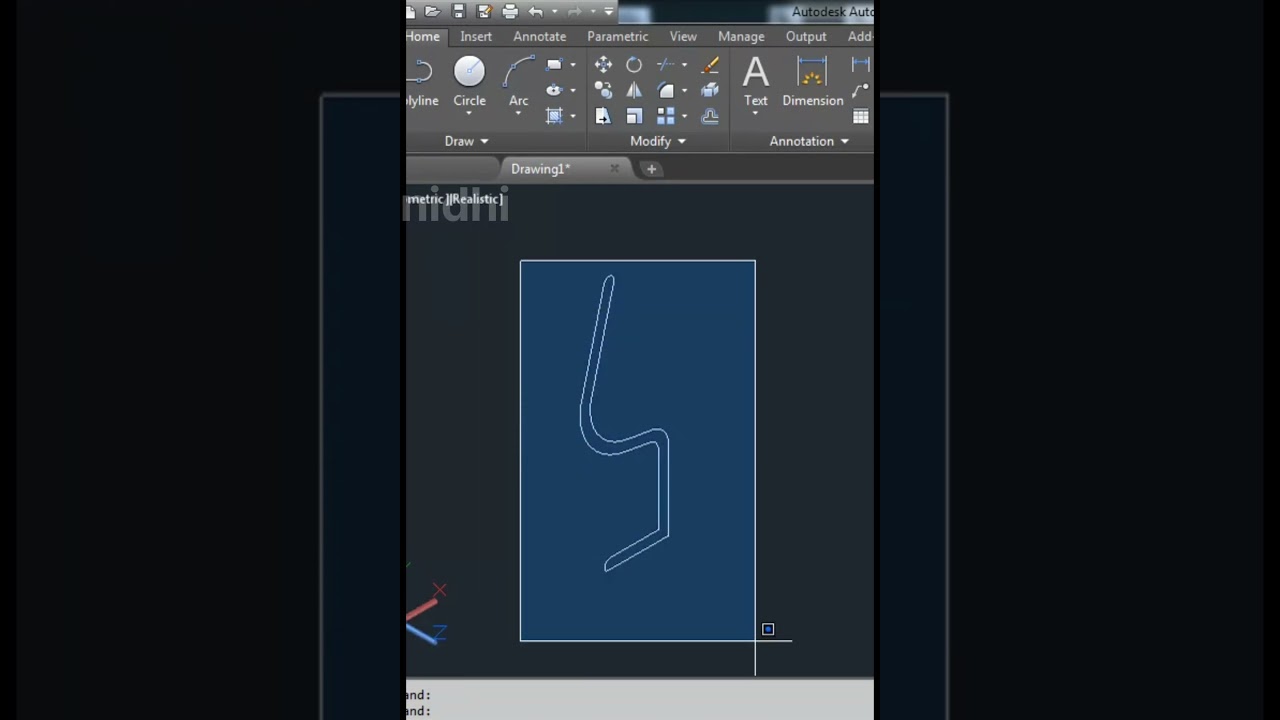 Как использовать команду &laquo;Вращение&raquo; в AutoCAD 3D для создания сложных форм #autocad