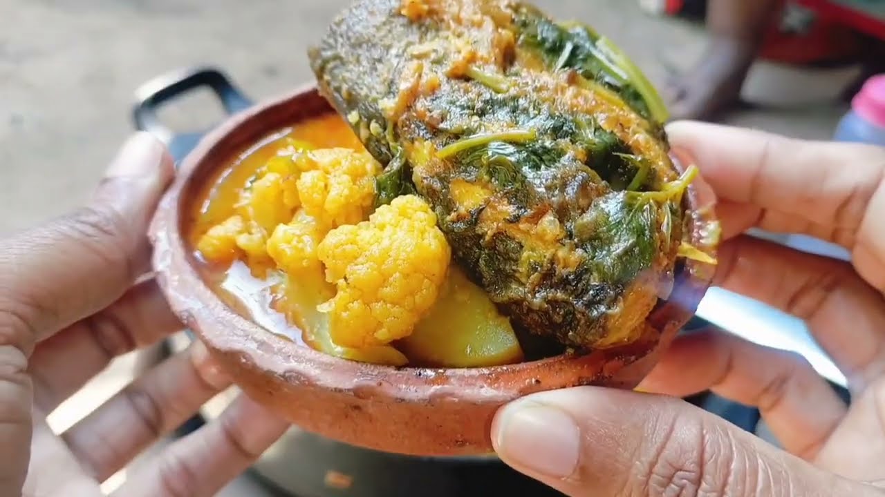Village life village recipe ||🌾 গ্রাম্য পরিবেশের রান্না 🌾|| মাঠ থেকে টাটকা ফুলকপি রেসিপি 🥦