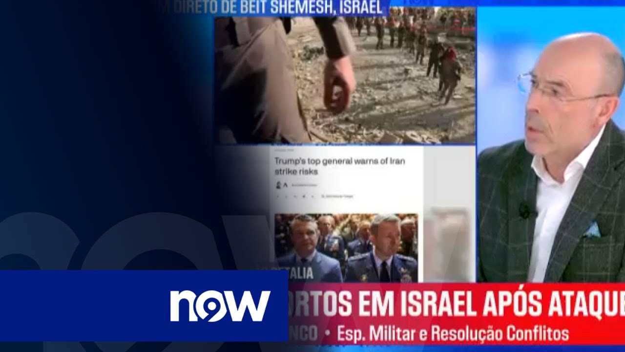 «Israel está numa posição difícil. Irão é um país com uma dimensão brutal»
