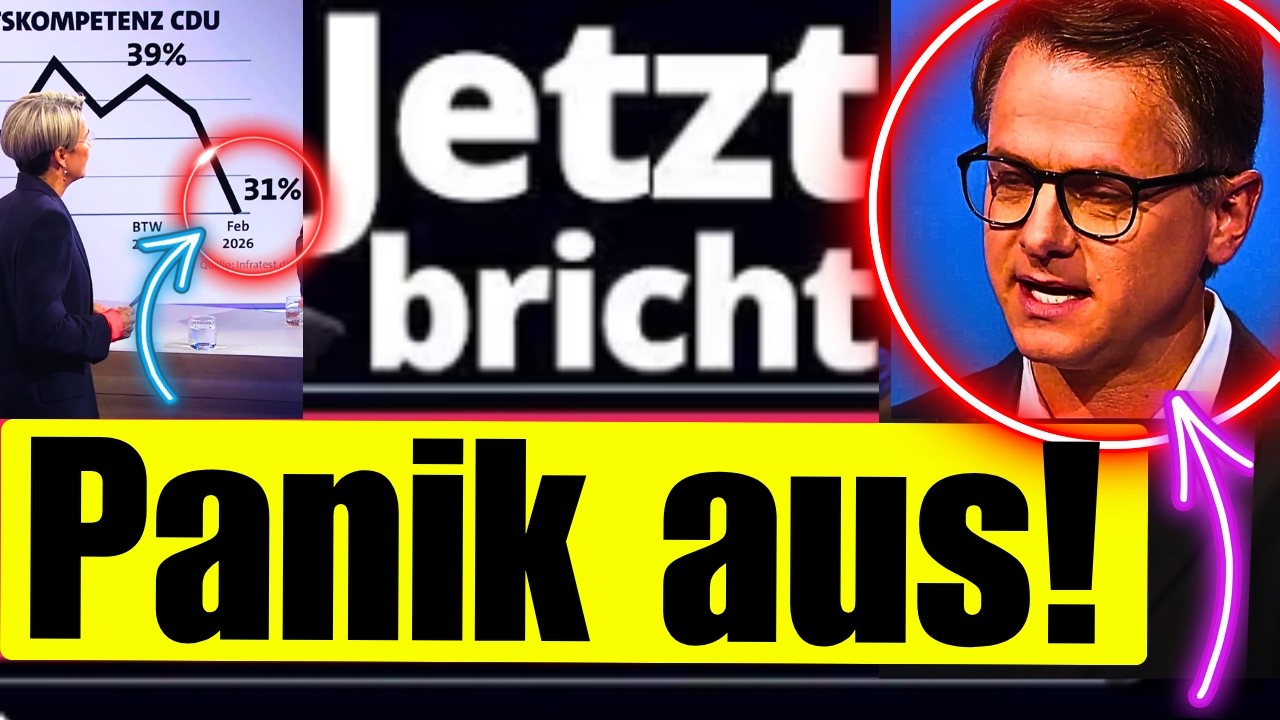 ARD-Sendung konfrontiert CDU-Politiker mit bitterer Realität ! Niemand vertraut mehr auf die CDU !