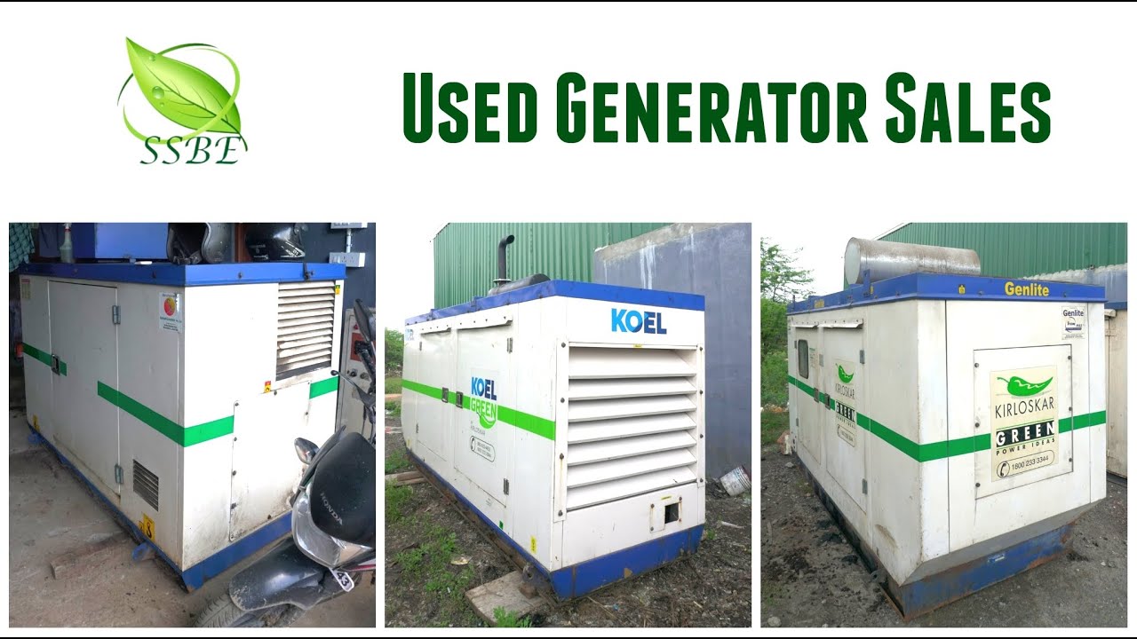 Used Generator Market In Chennai | All Brands | All Capacity | Sri Sai Baba Group Of Companies