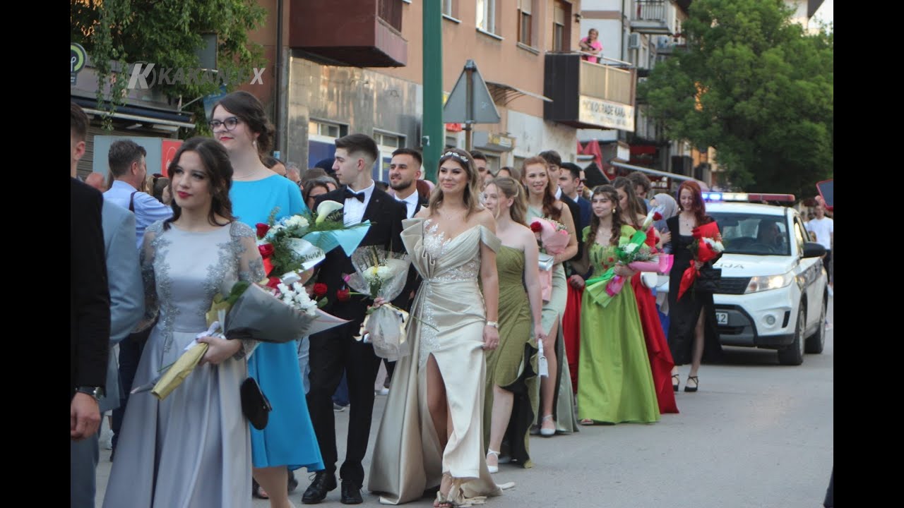 DEFILE MATURANATA GIMNAZIJE 