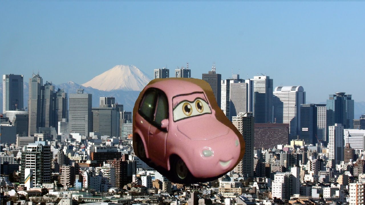 Disney Pixar Cars Chuki (Japanese female reporter) diecast