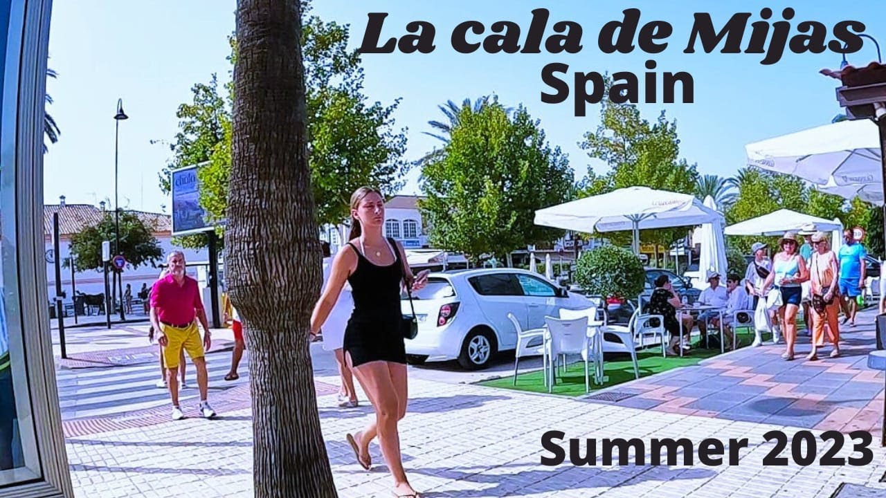 Walking tour / 🏖️ wonderful small town / Lacala de mijas, malaga spain / summer 2023 / costa del sol