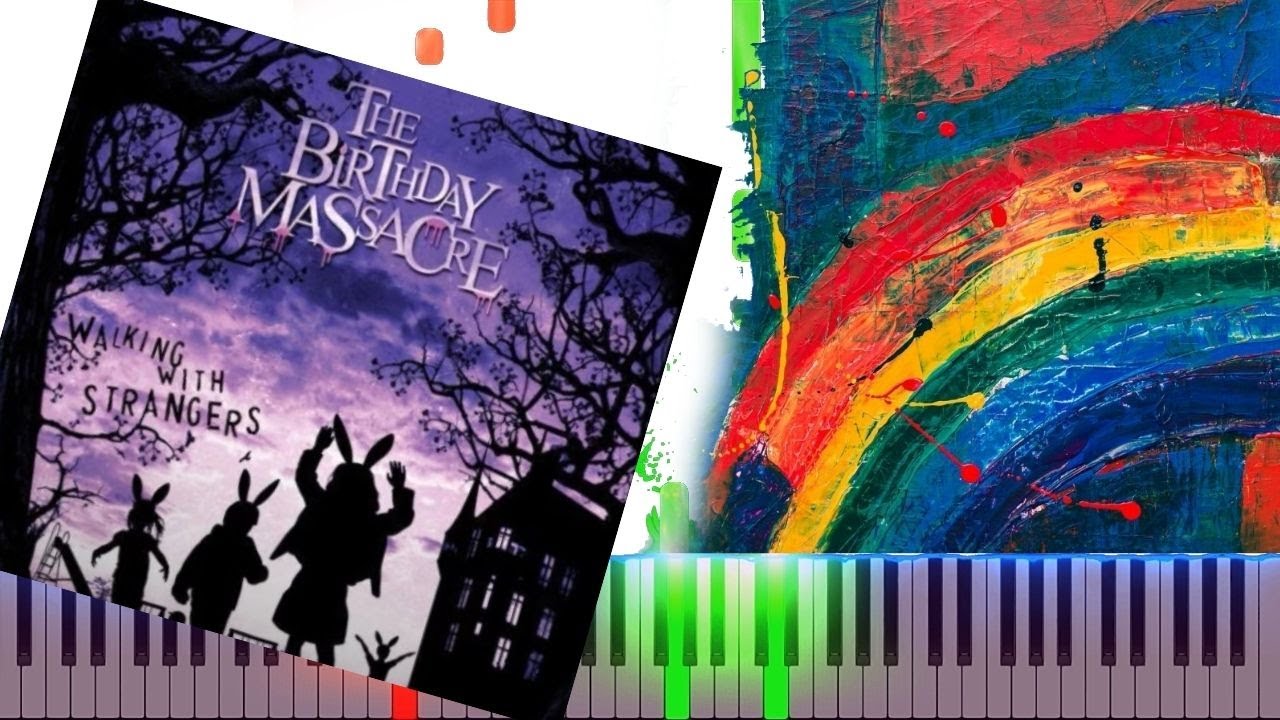 The Birthday Massacre  To Die For Piano Cover Midi tutorial Sheet app  Karaoke