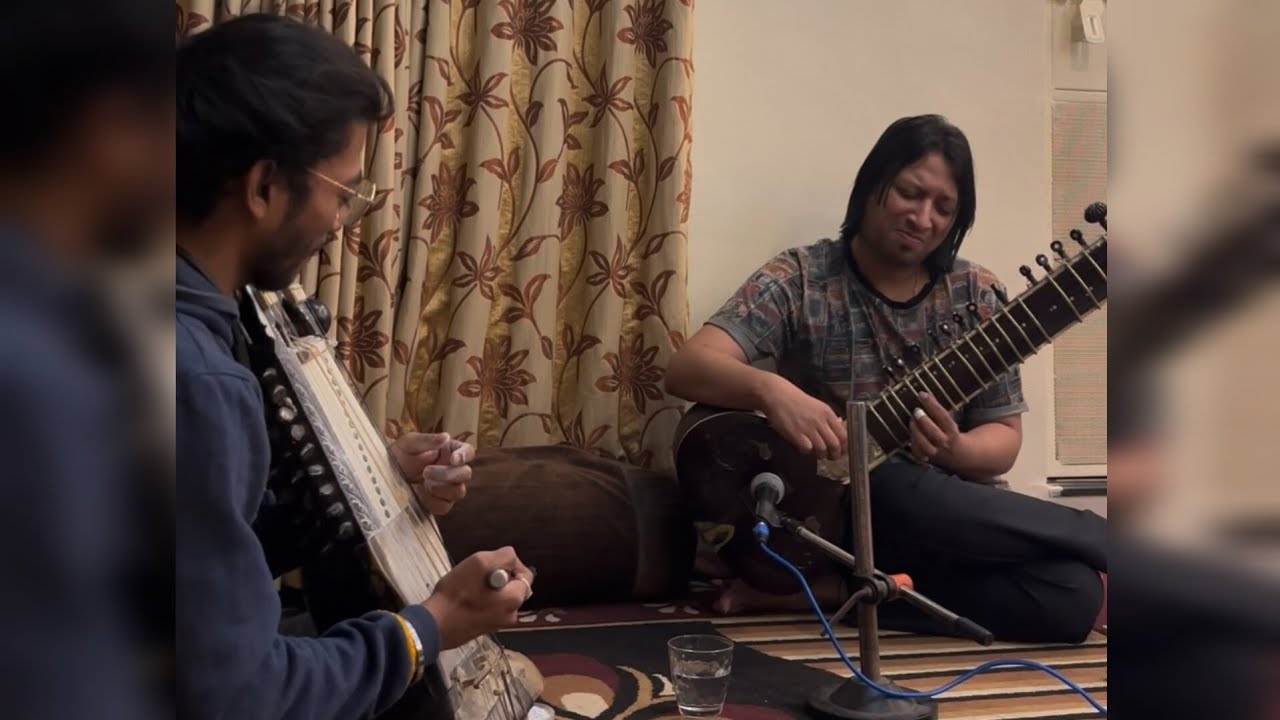 Shakir Khan and Momin Khan on Sitar and Sarangi | Raag Bageshree