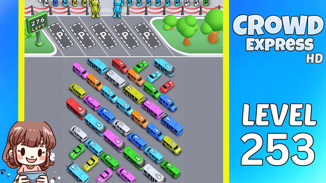 Crowd Express Level 253 Solution Walkthrough