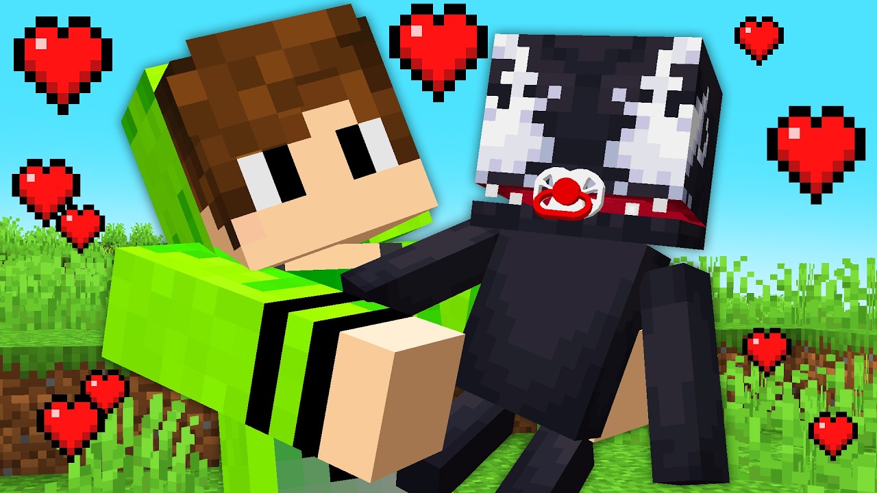 CADRES УСЫНОВИЛ ВЕНОМА в Minecraft!