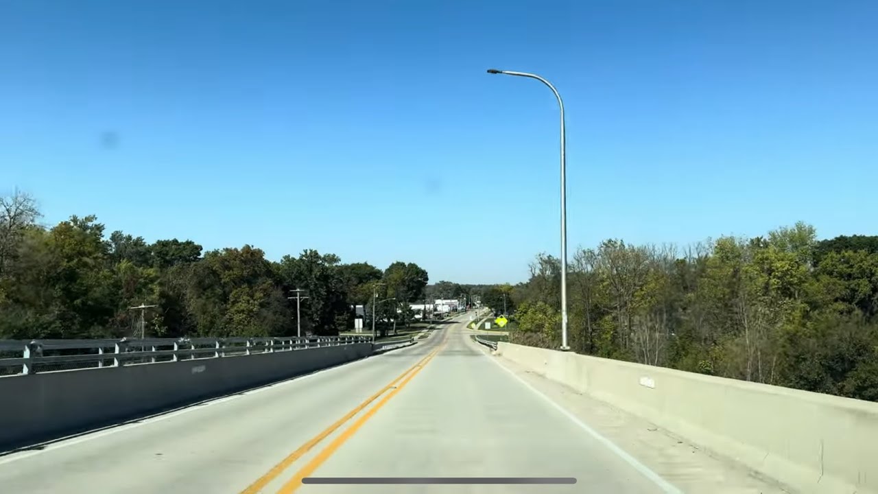 Relaxing drive Seneca, IL 4k