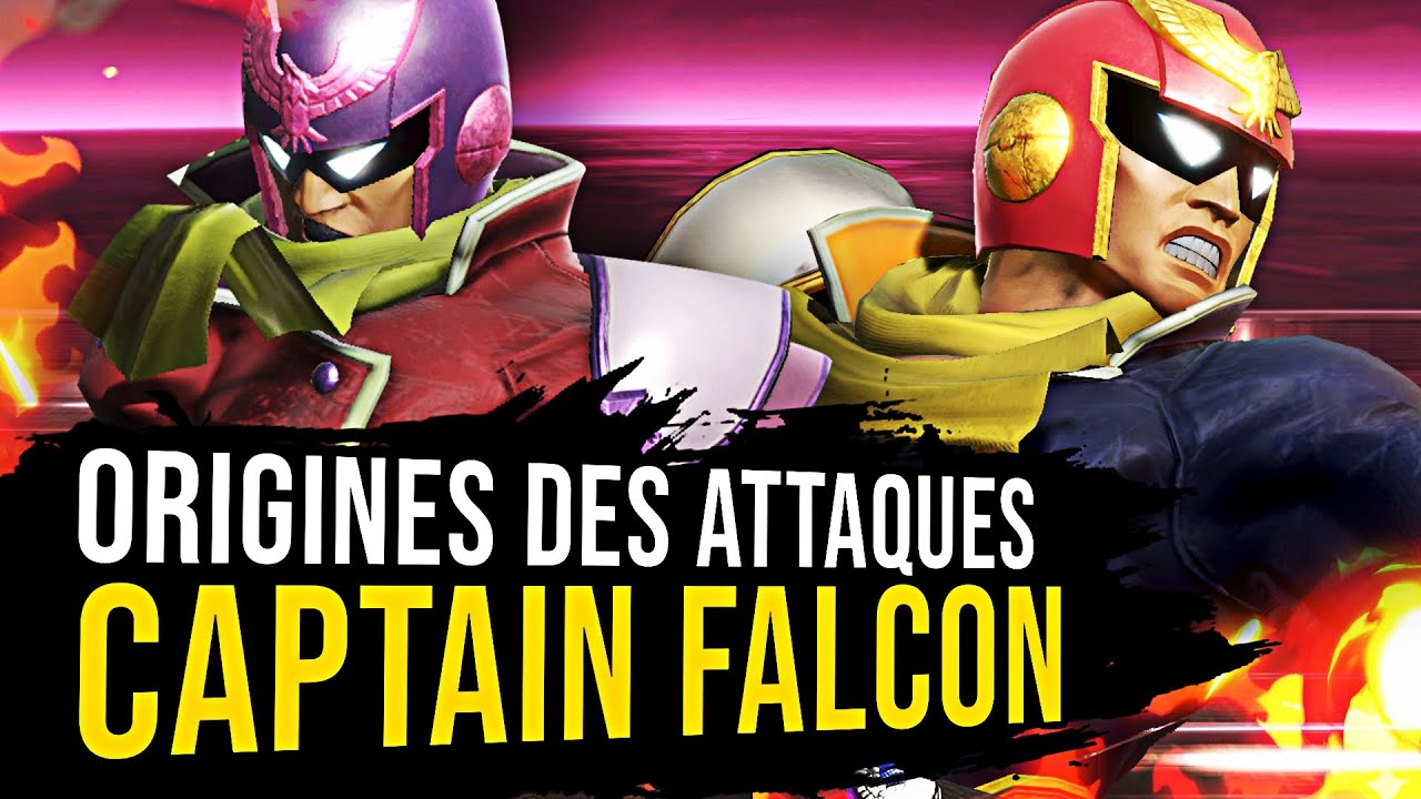 CAPTAIN FALCON : ORIGINES DES ATTAQUES SMASH BROS