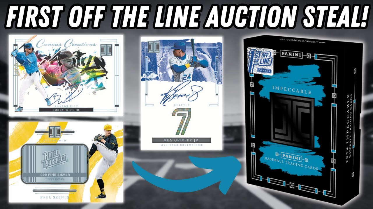 ЛЕГЕНДЫ, ЗВЕЗДЫ И ПЕРСПЕКТИВЫ! Обзор Panini Impeccable Baseball Hobby Box FOTL 2024 года!