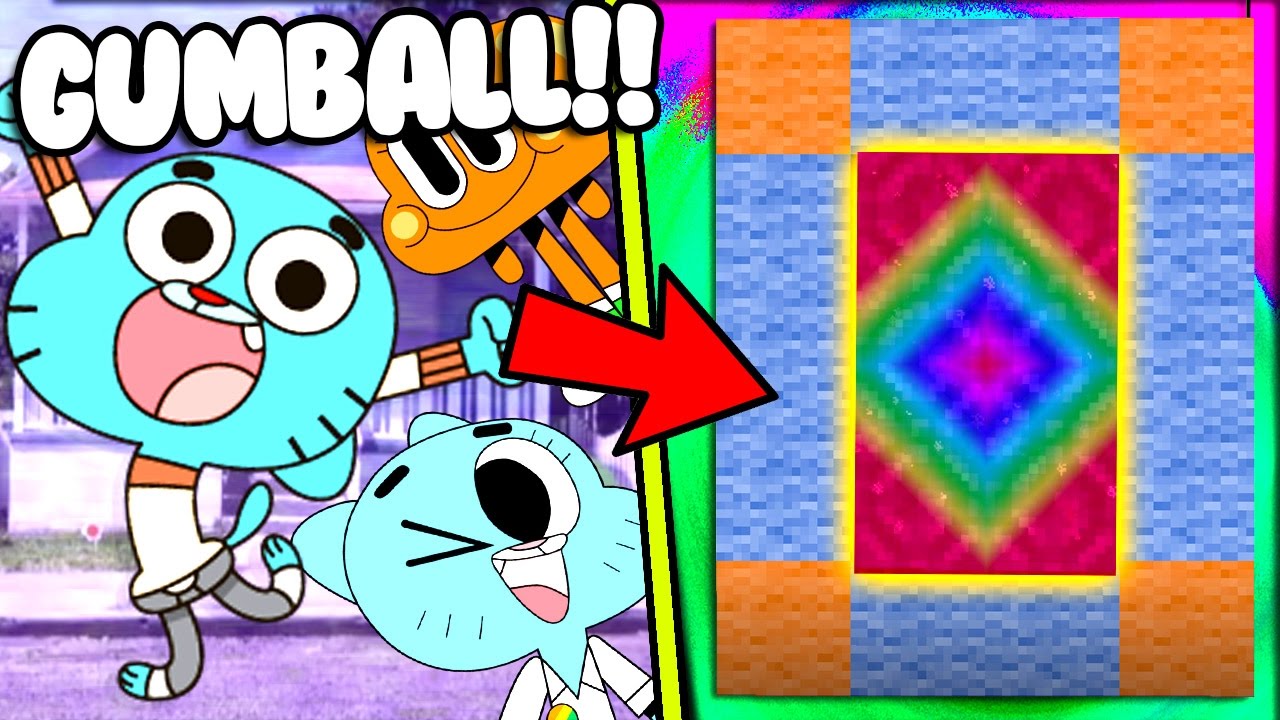 Minecraft GUMBALL - How to Make A Portal To The Amazing World Of Gumball!