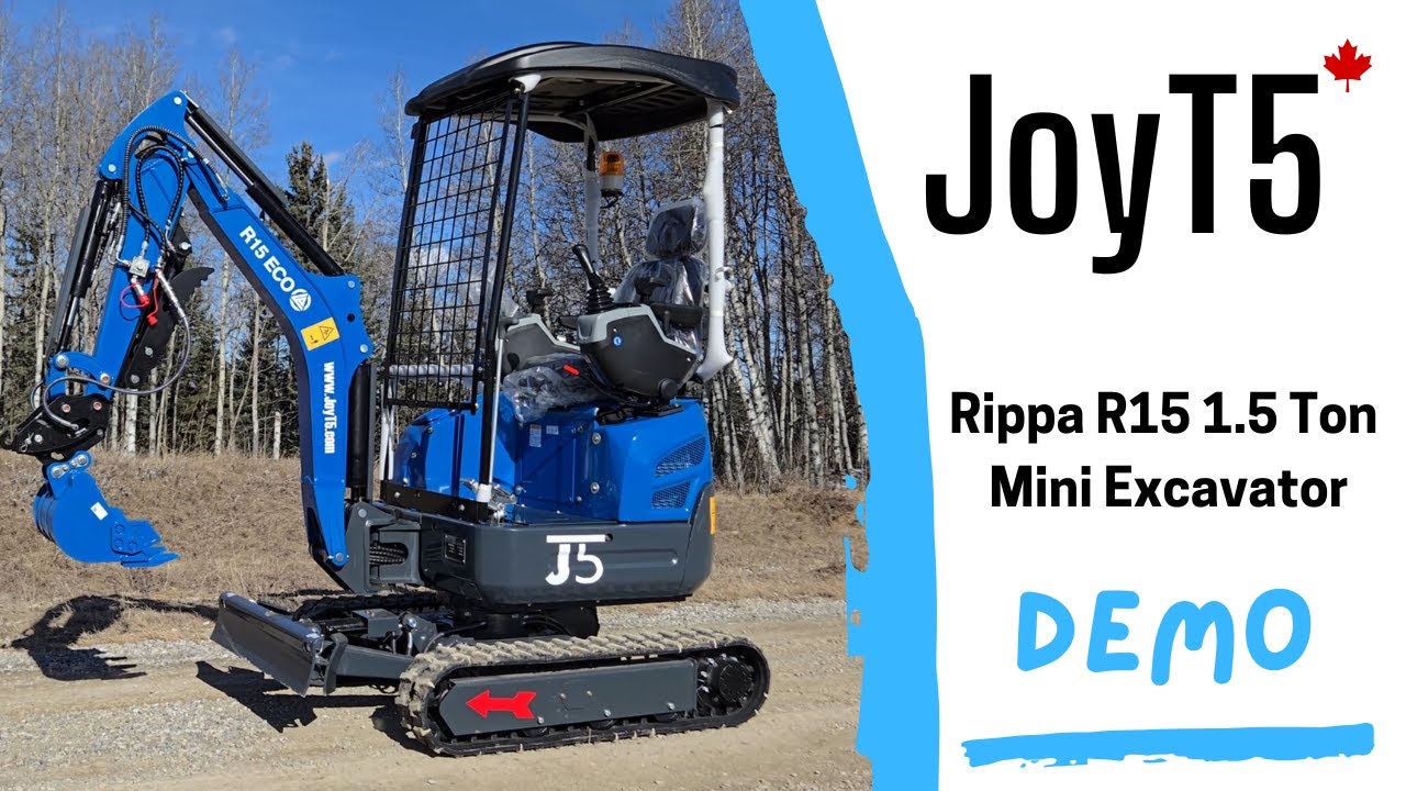 2025 Rippa R15 excavator demo by JoyT5. Is Rippa R15 really good?