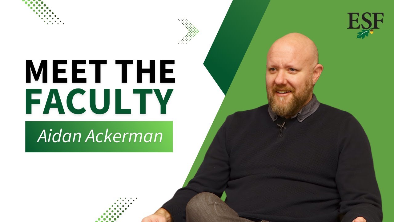 Professor Aidan Ackerman is an Innovator | Meet the Faculty