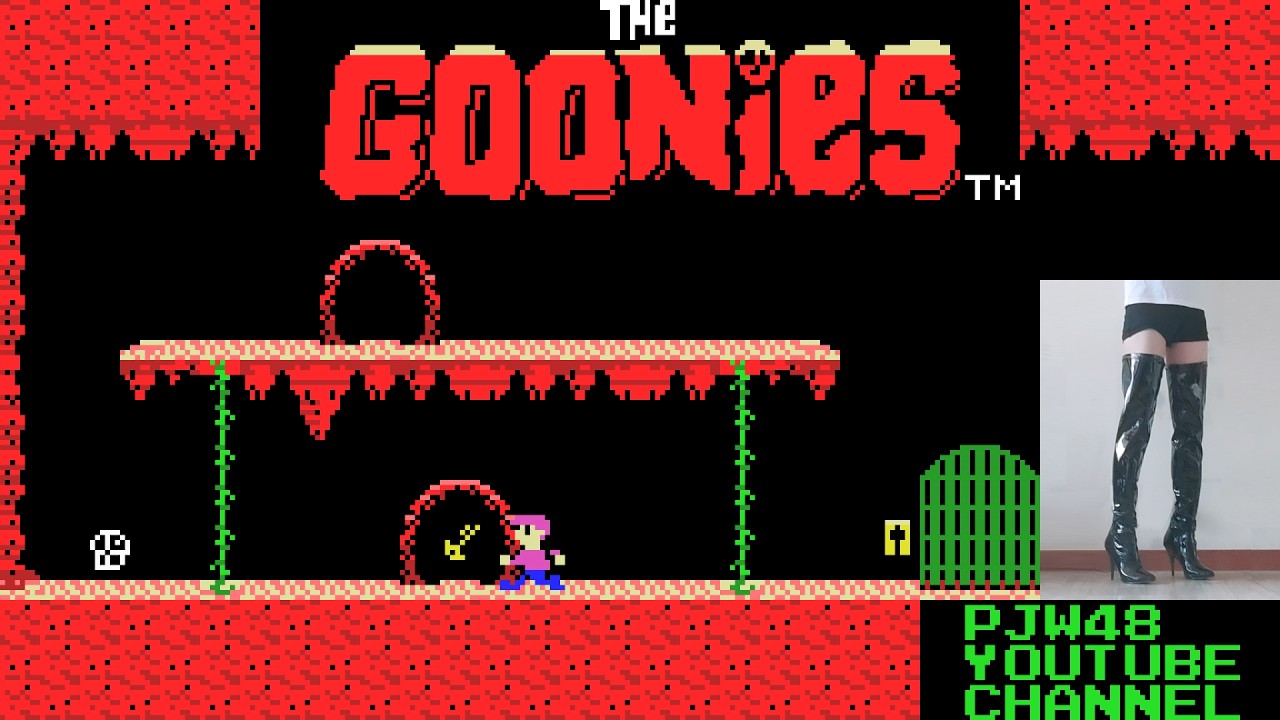 Goonies for MSX gameplay