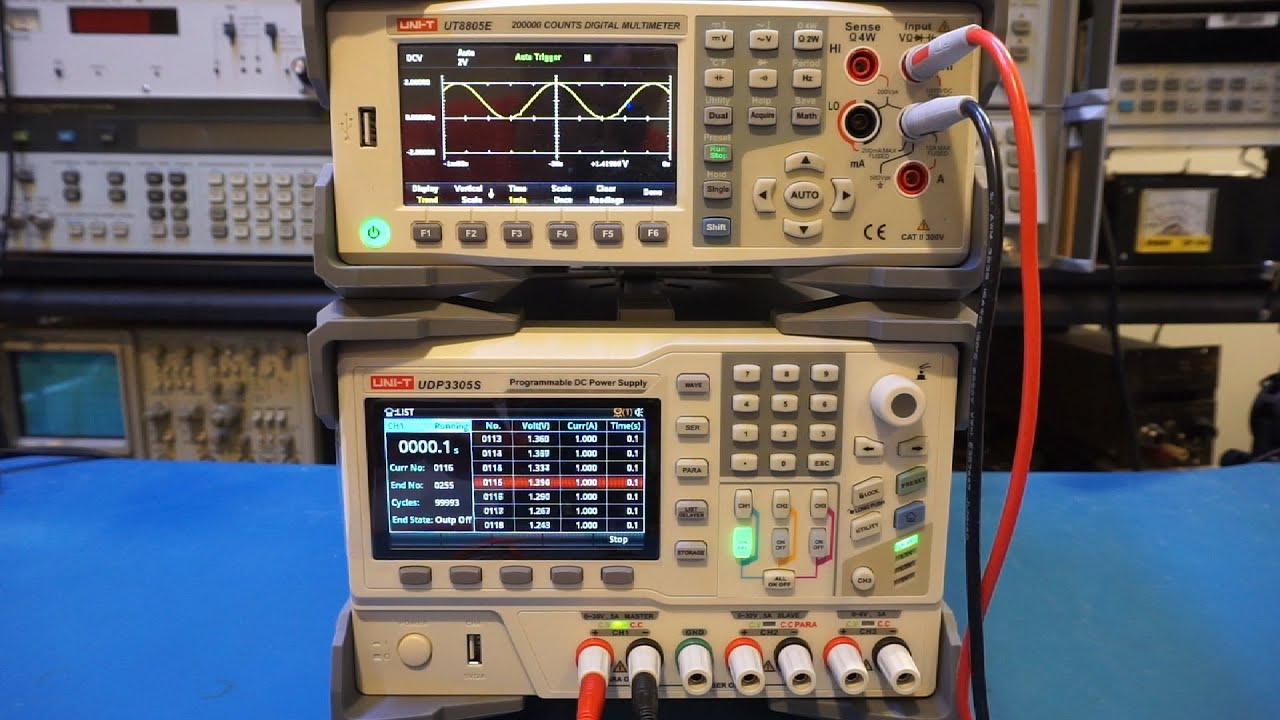 Обзор программируемого линейного блока питания UNI-T UDP3305S, четыре канала, 348 Вт