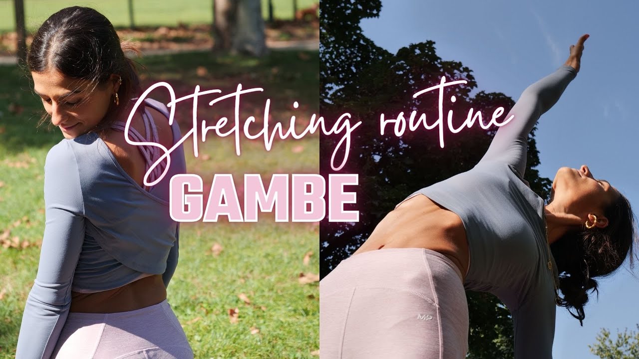 12 min STRETCHING GAMBE: routine guidata | Silvia Fascians