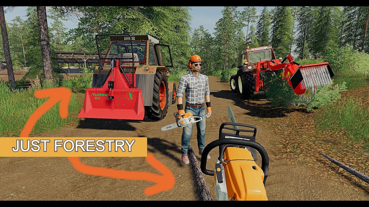 Cutting Huge Logs From The Old Forest! | Plant New Trees | FS19 Slovak Village  | Timelapse | Ep 28