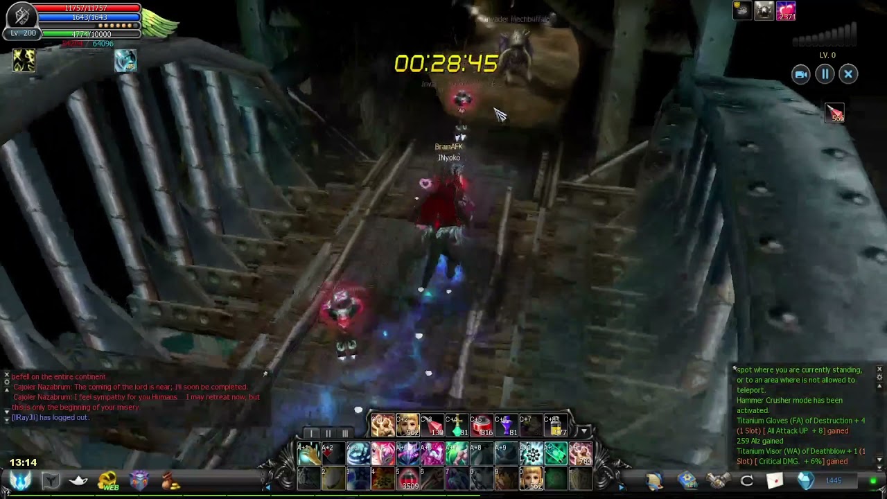 Cabal Online EU# RS in EP 27 [By  INyoko level 200 FS] [BrainAFK]