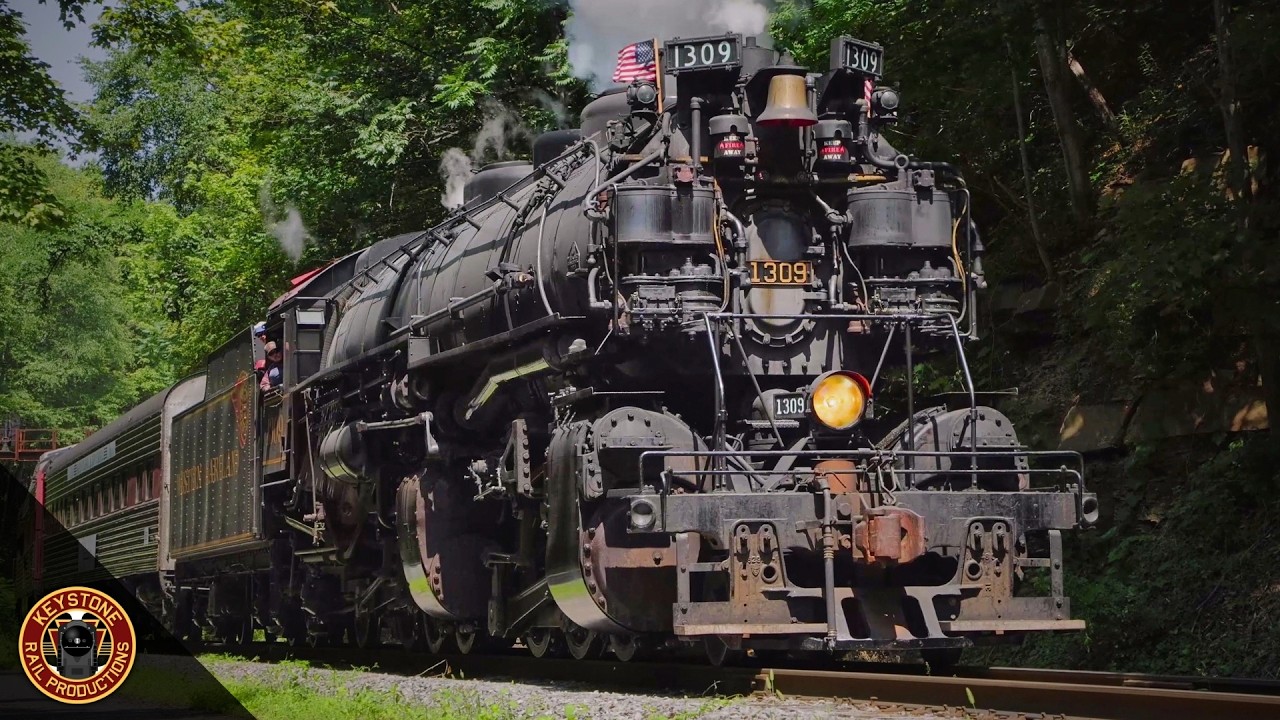 Western Maryland 1309: Steam Thunder Through the Summer | Frostburg Flyer 2025 (4K)