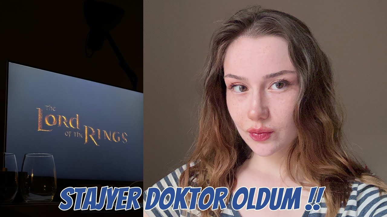 STAJYER DOKTOR OLDUM| tıp fak&uuml;ltesini yarıladım, &Ouml;mer&rsquo;le sakin kutlamalar, grwm makyaj
