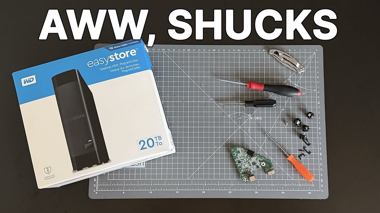 To shuck or not to shuck? 20TB Easystore from BestBuy for Black Friday 2024