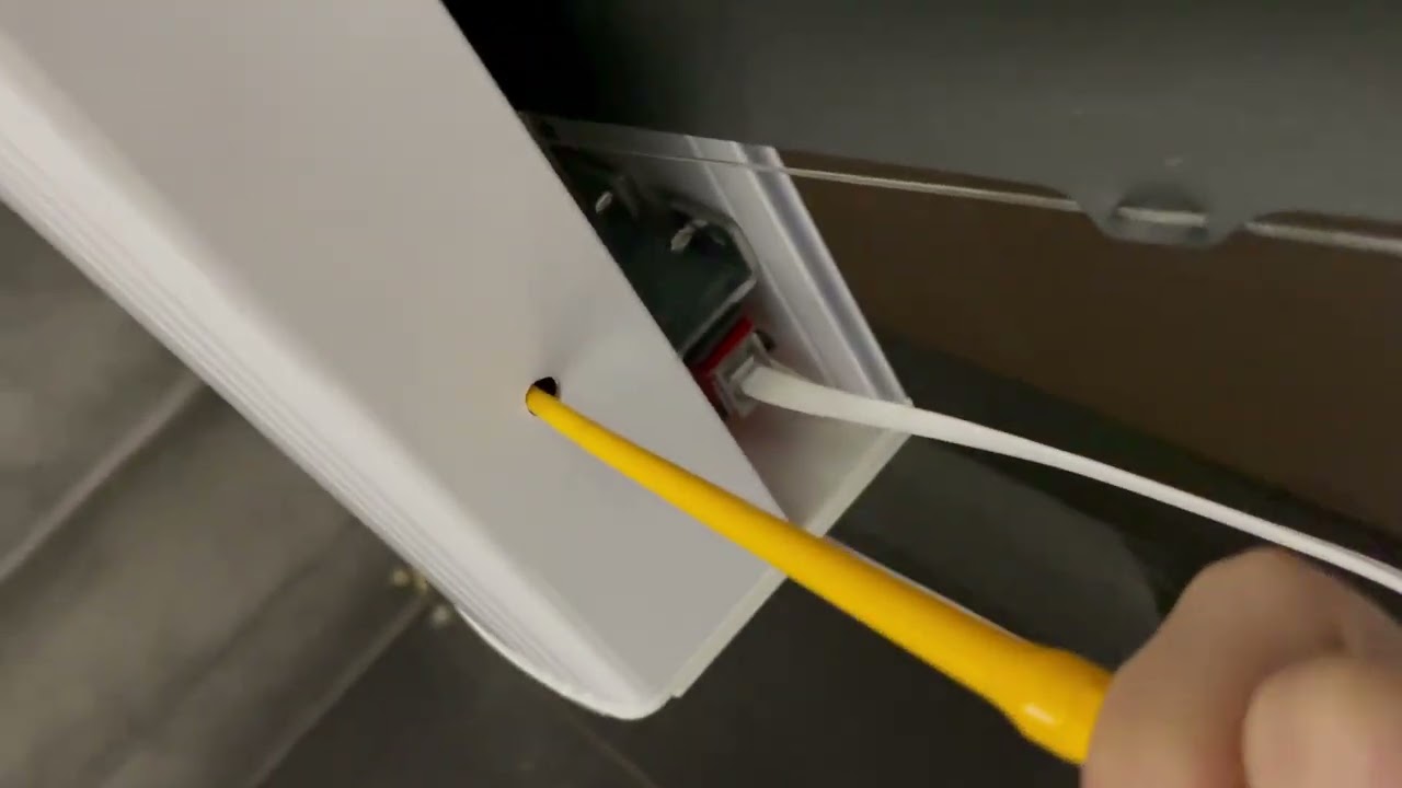 drop down screen adjustment video guide