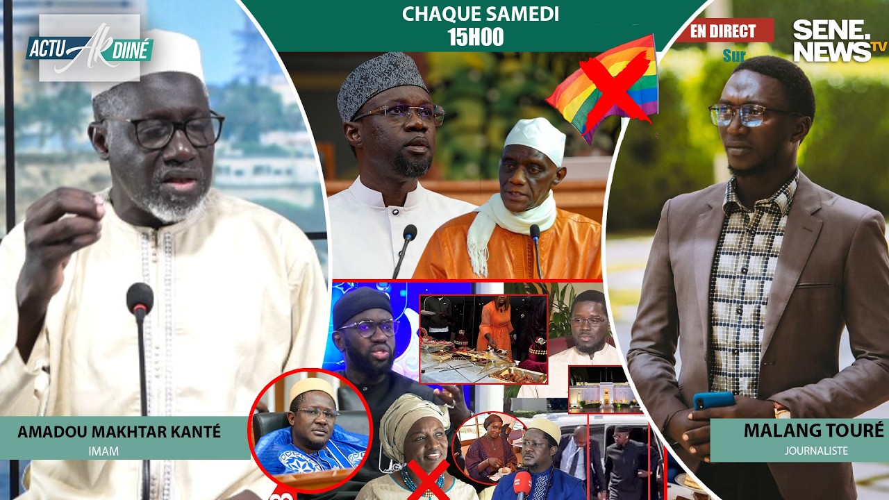 DIRECT -Imam Kanté face à l’actu :Diomaye secoue le Pastef au Palais,Ousmane Sonko déroule encore...