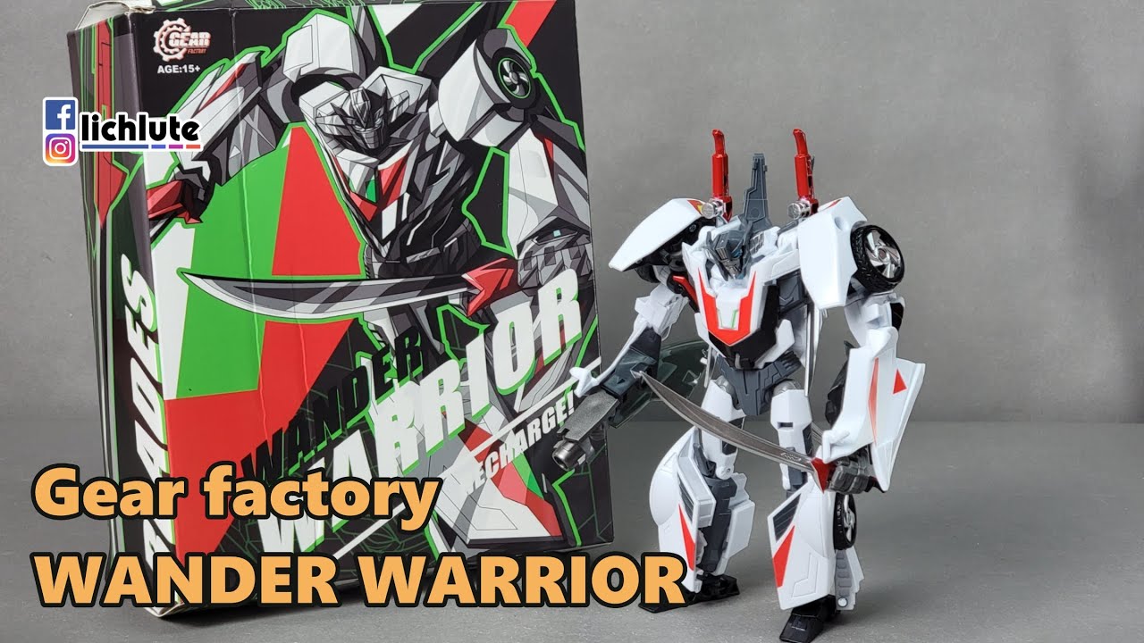 齒輪工廠 流浪武士 KO TFP 千斤頂 Gear factory WANDER WARRIOR KO TFP RID WHEELJACK 胡服騎射的非常規變形金剛分享時間