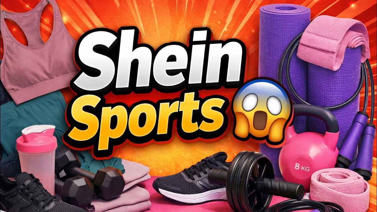 مشترياتي الرياضية من شي إن 😱| SHEIN Sport Haul 🤾‍♀️🏸🏈