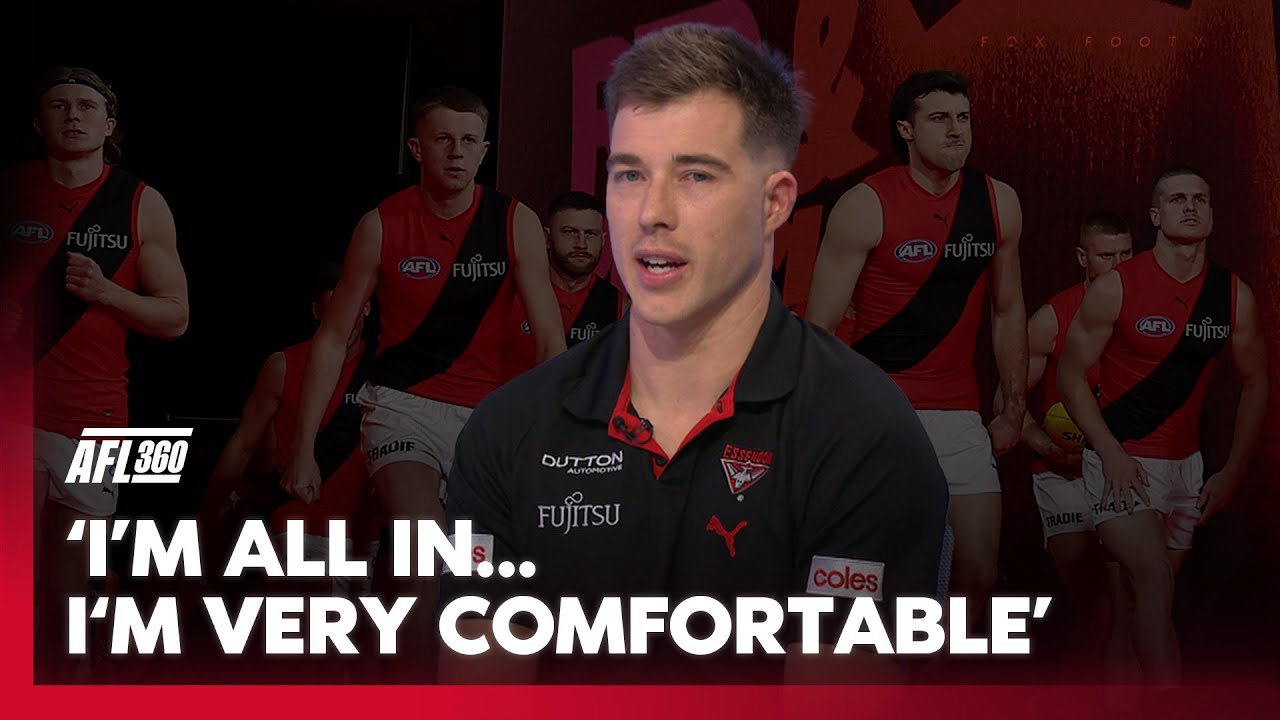 Merrett 'ALL IN' with Essendon as the skipper points the finger at 'bored' journos | AFL 360