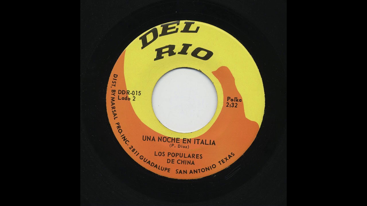 Los Populares Los China - Una Noche En Italia - Del Rio - SA ddr-015-2