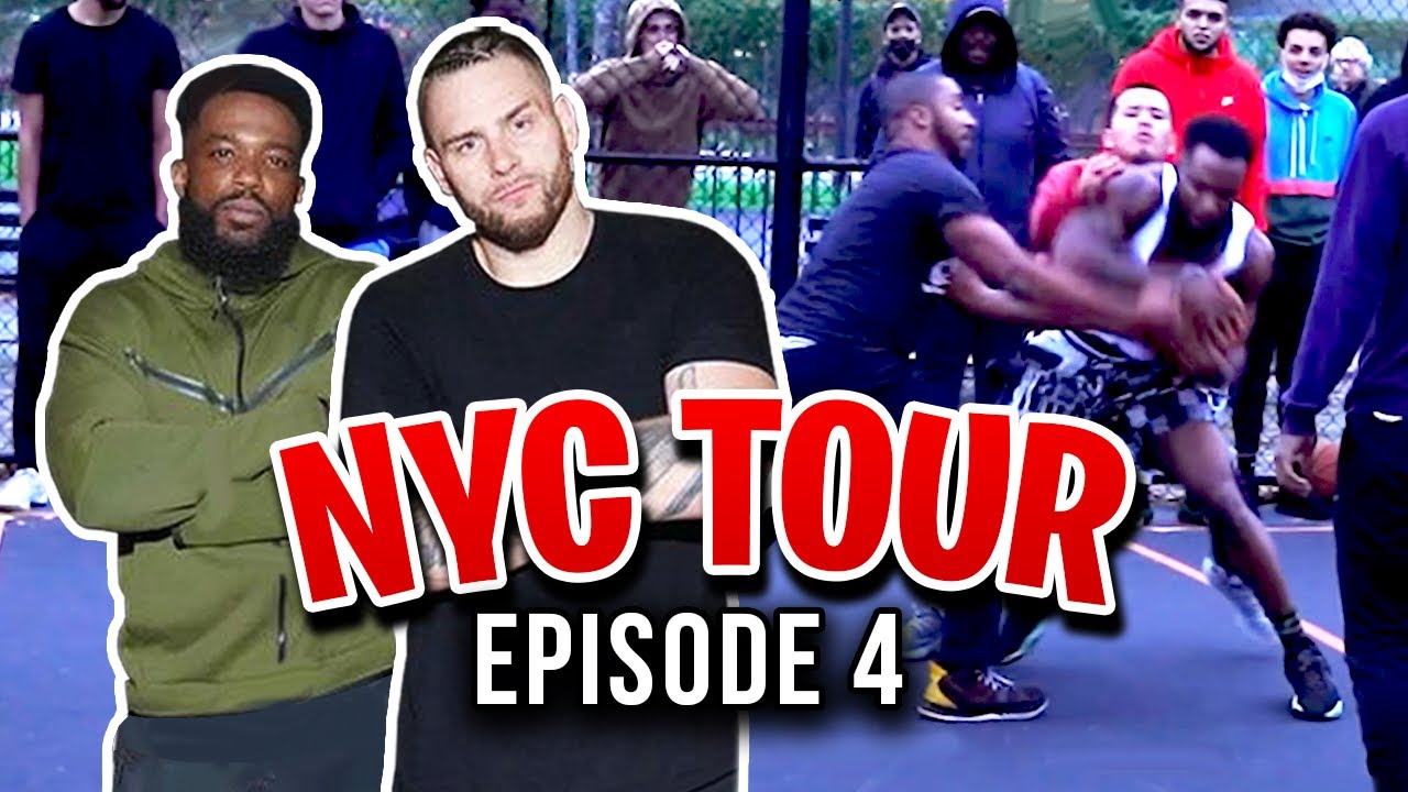 Cash Nasty Ran With The Hooligans!!! | NYC Tour EP: 4 | (Mic'd Up 5v5 Basketball) @CashNastyGaming