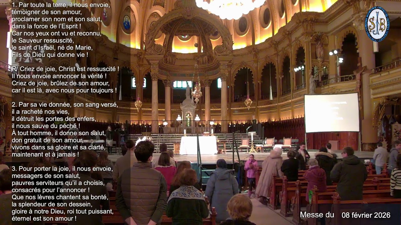 Messe du 8 février 2026  - Église Saint-Jean-Baptiste