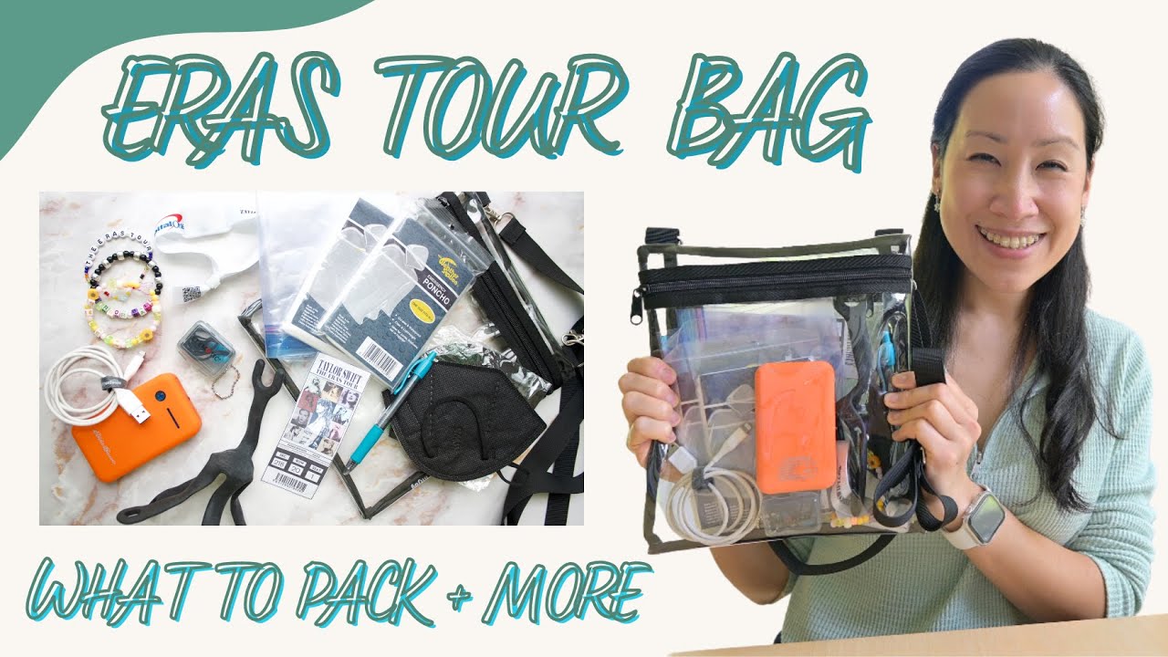 Unpack My Eras Tour Bag With Me!