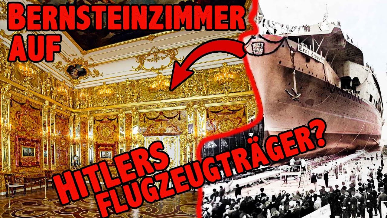 Bernsteinzimmer auf Deutschem Flugzeugträger? Taucher finden Graf Zeppelin und die Mythen