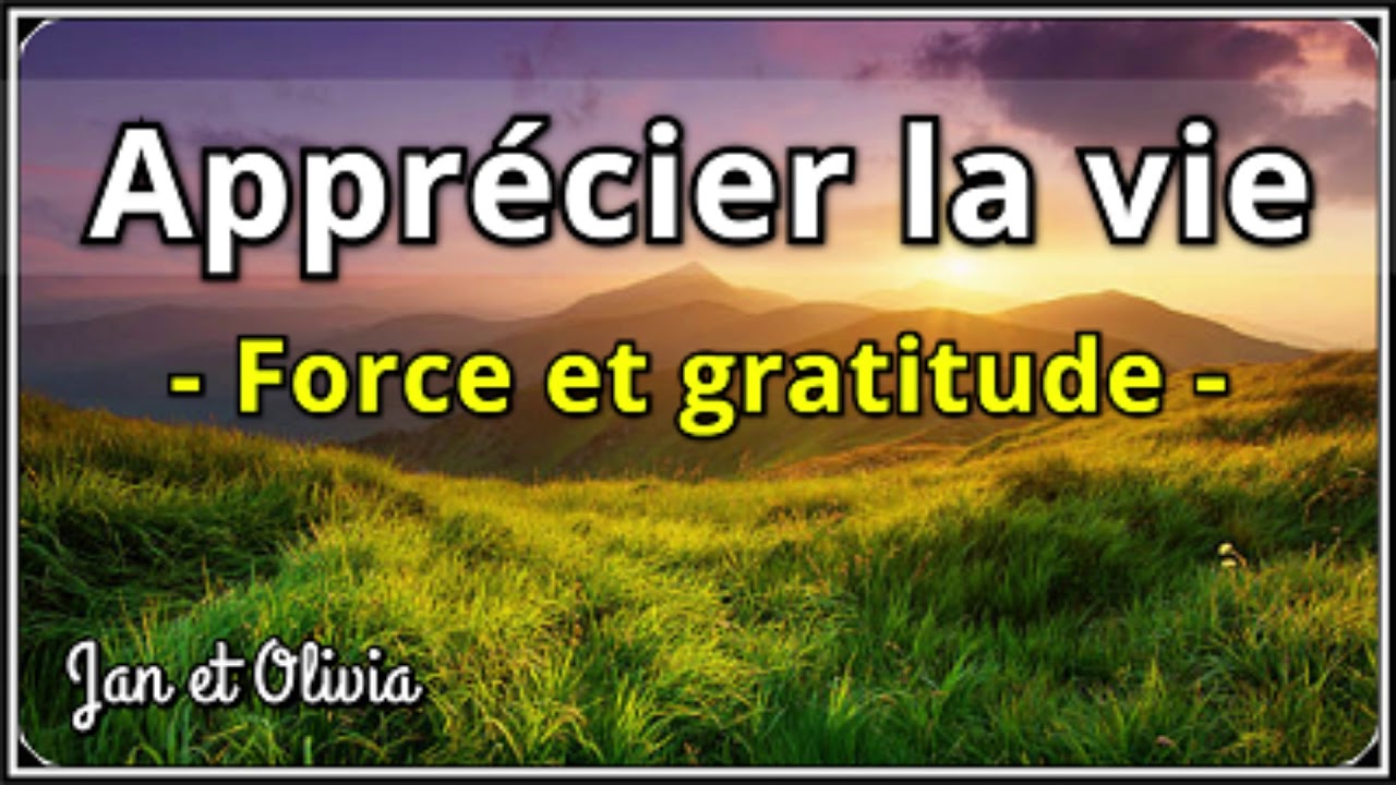 (Nouvelle version) Méditation guidée matin - Apprécier la vie -  Relaxation guidée