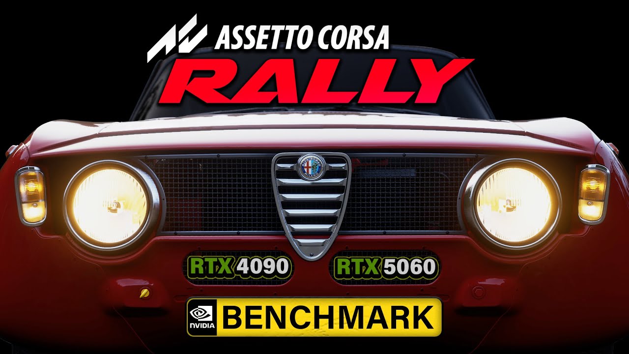 Assetto Corsa Rally — бенчмарк для ПК — RTX 4090 — RTX 5060 — Unreal Engine 5. Всё сделано правил...