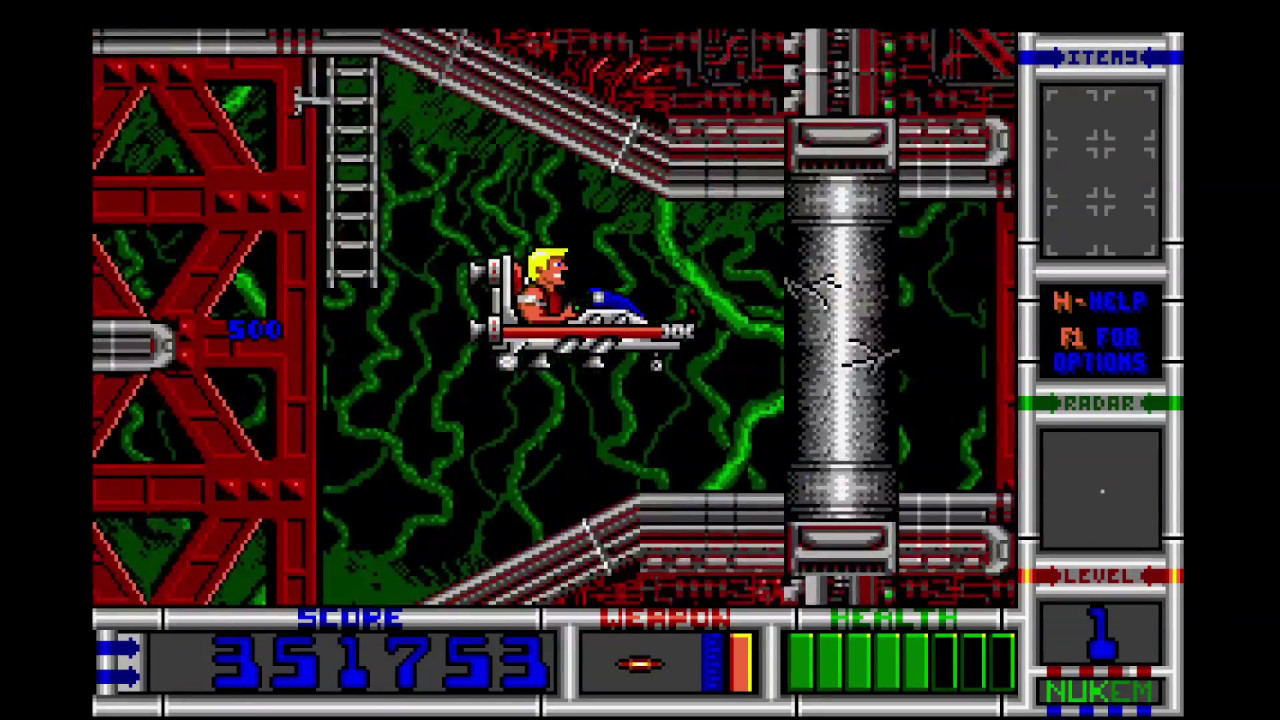 Longplay: Duke Nukem II - Episode 2 (1993) [MS-DOS]