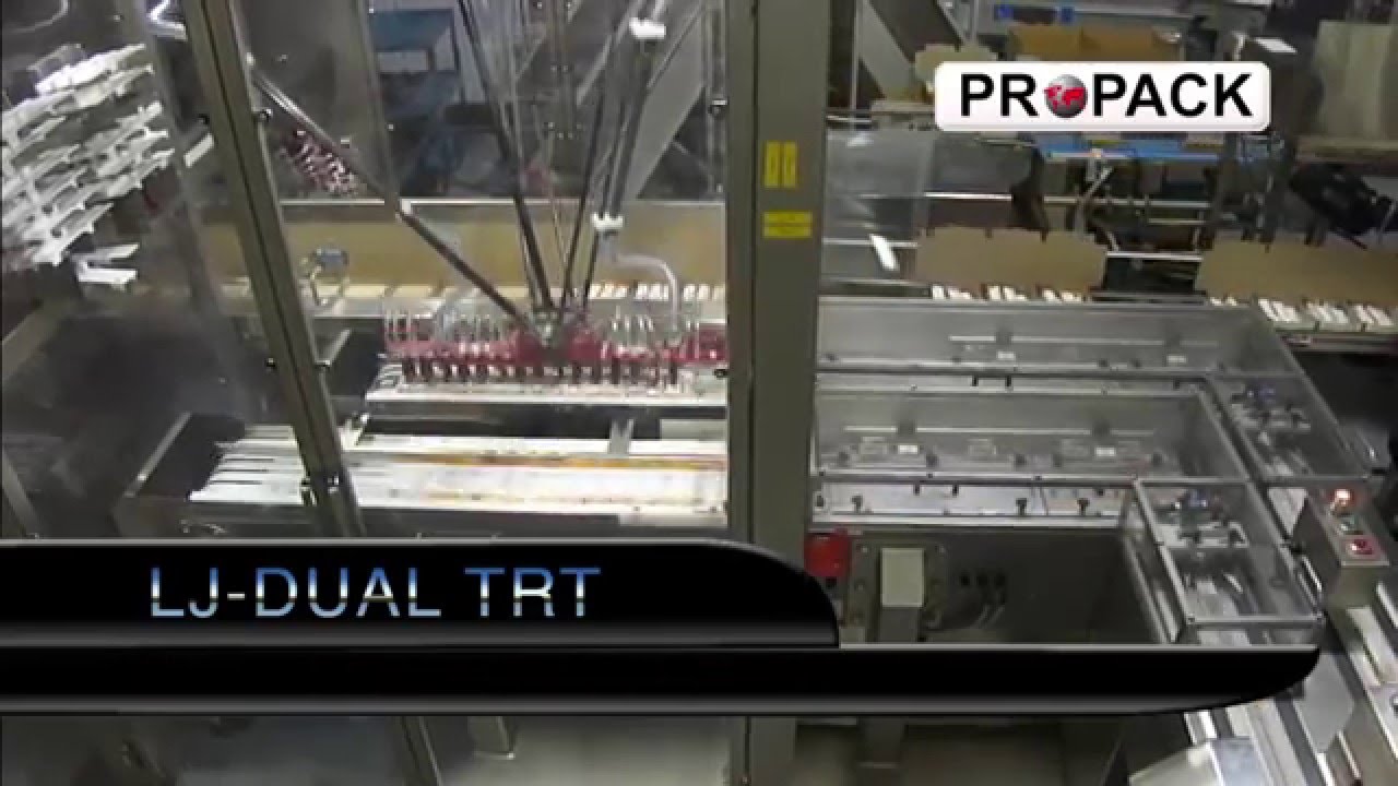 Propack Processing & Packaging Systems: LJ-DUAL TRT - Flexible Robotic Top Loader