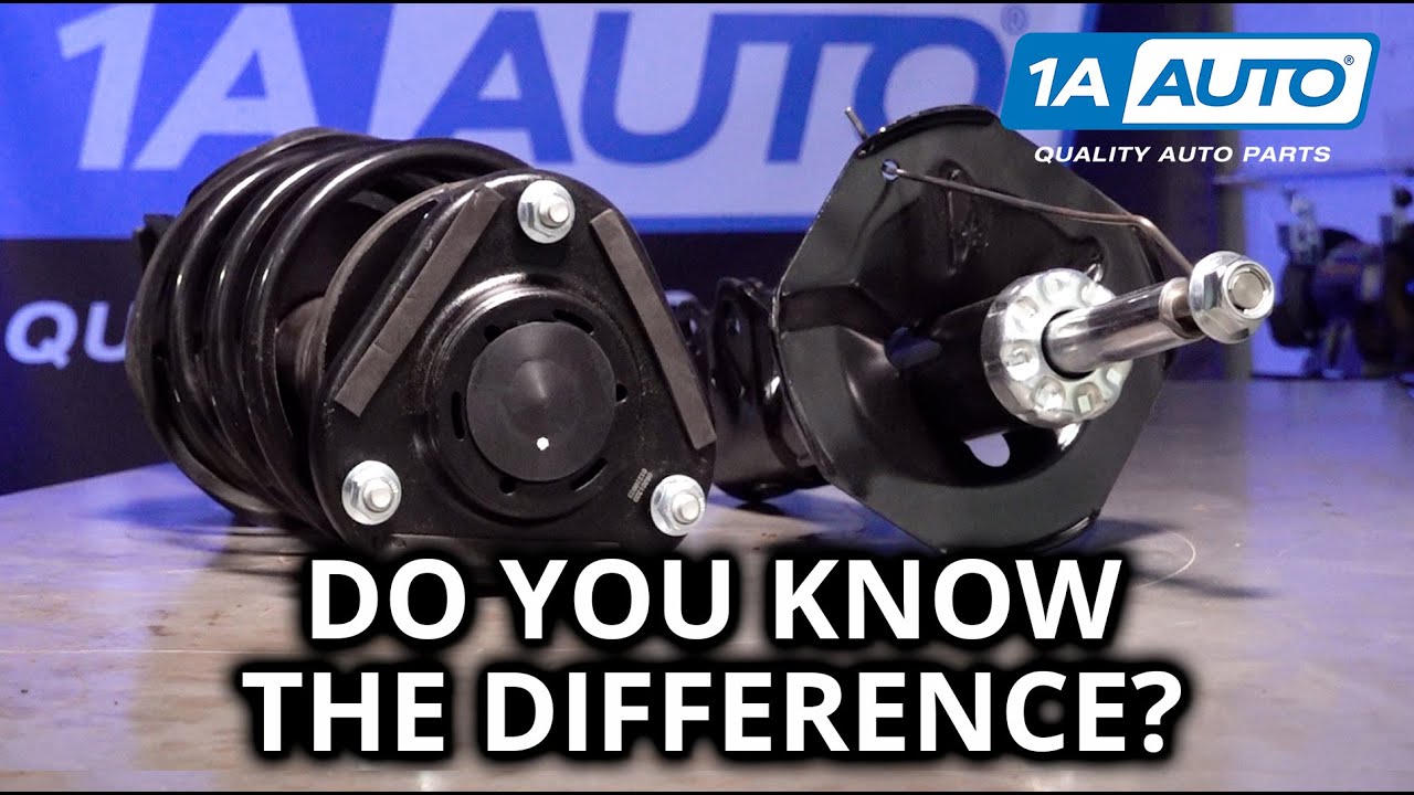 What's the Difference Between Struts and Strut Assemblies? Which Should I Buy for My Car or Truck?