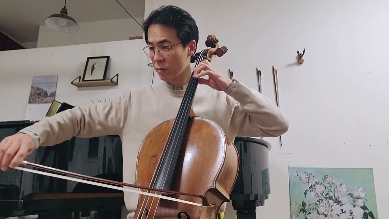 [130/1,000] No.1 from 12 exercises, op.2 by Leonardo Moja | 1,000 Solo Piece Project | august lee